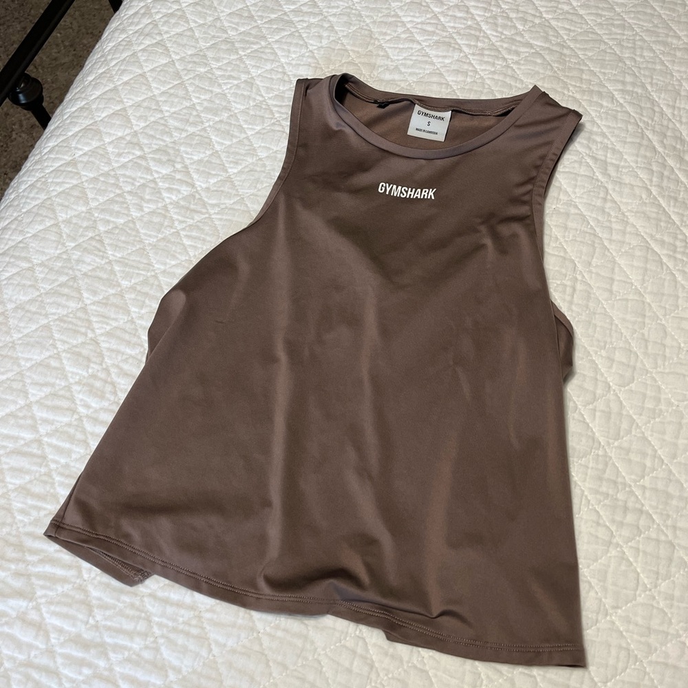 gymshark purple tank top size small